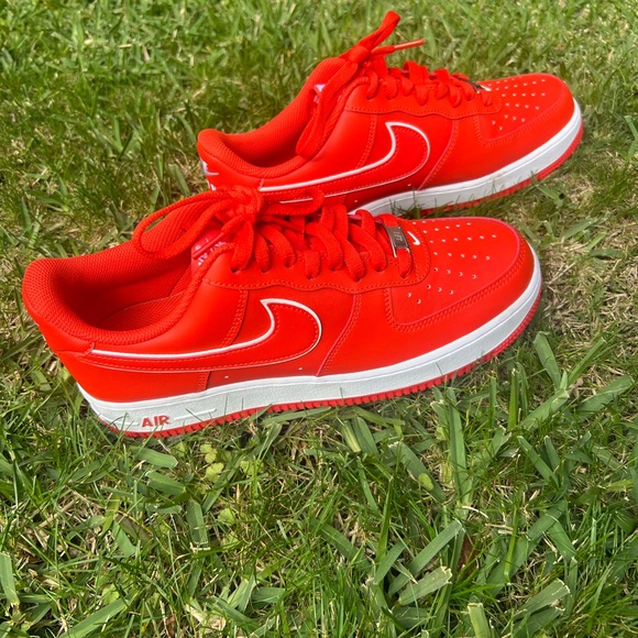 Nike Air Force 1 Low Retro “Orange Blaze” – Size 9.5 - Picture 3 of 6